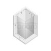 NEW TRENDY Kabina prysznicowa drzwi uchylne NEW SOLEO 70x80 D-0139A/D-0087B